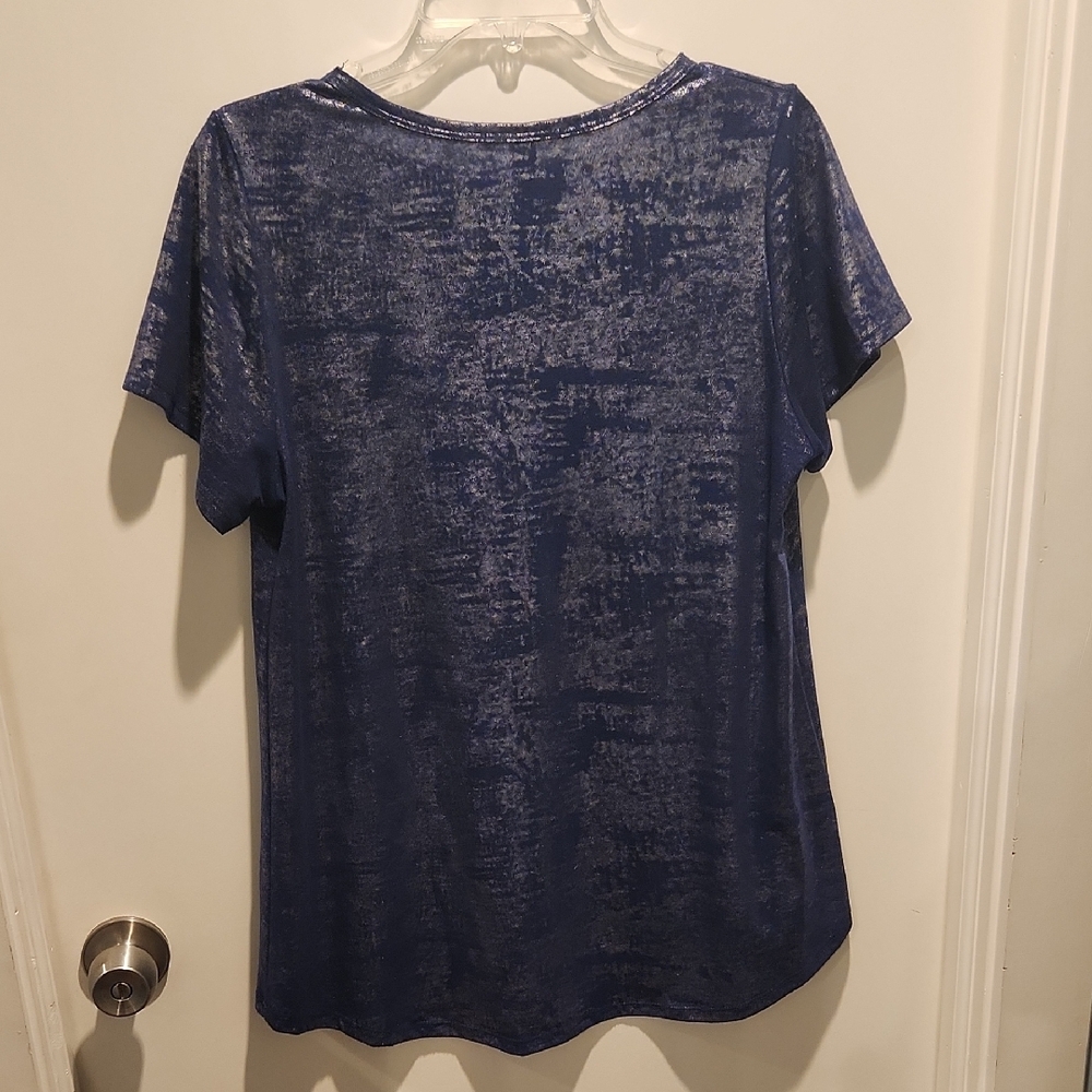 Blue Short Sleeve Tee - Picture 3 of 5